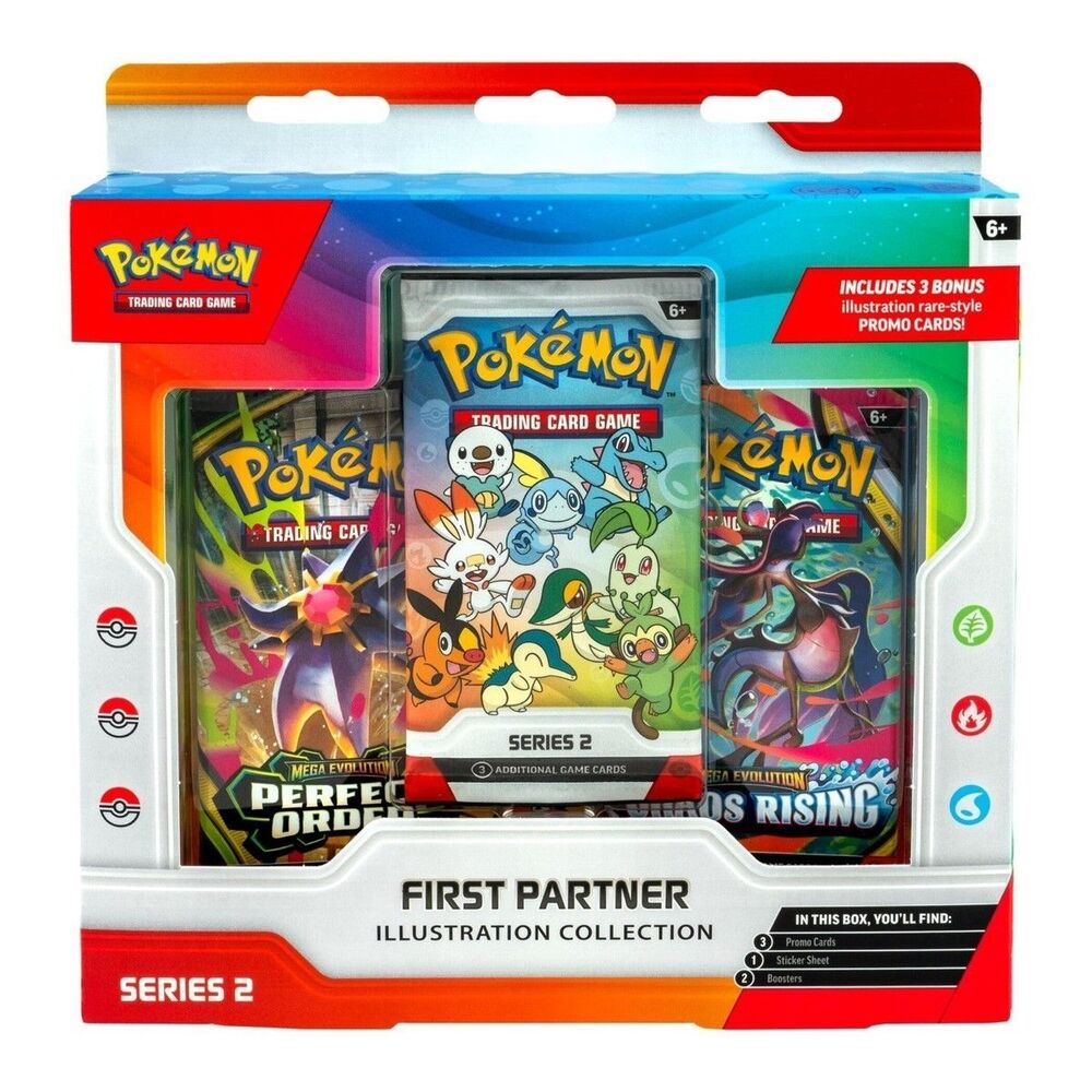 Pokemon First Partner Illustration Collection Series 2 Sealed